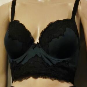 H&M lace bustier corset bra
